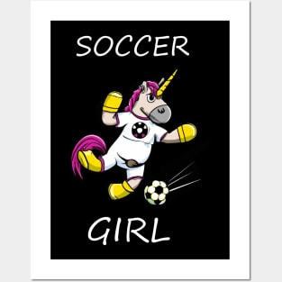 Soccer Girl Quote Posters and Art